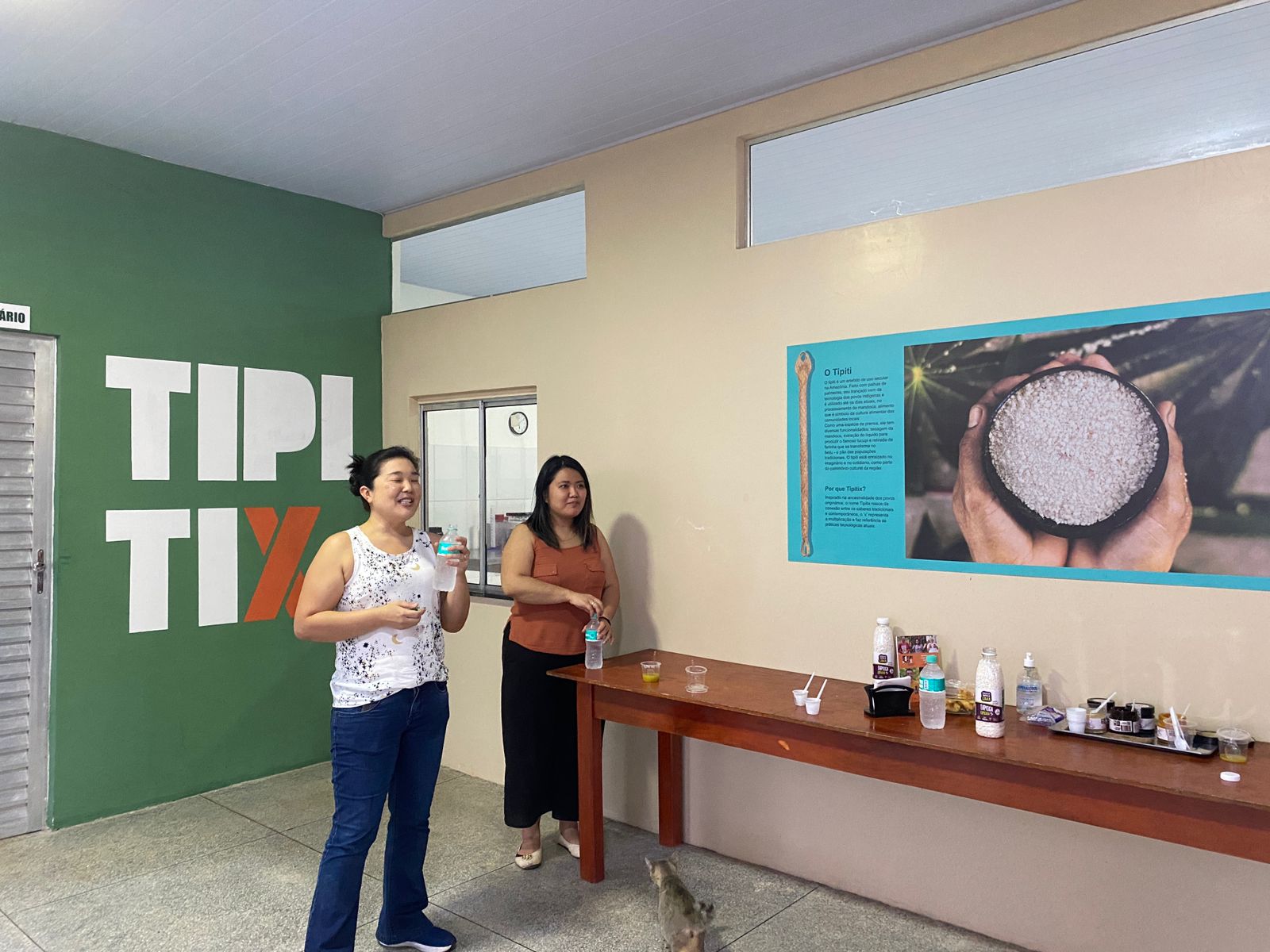 Projeto Tipitix e empreendimento beneficiado recebem visita da Fundação Mitsui Bussan do Brasil